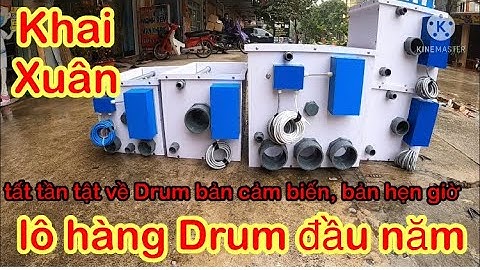 DRUM FILTER / MÁY LỌC NƯỚC HỒ CÁ / MÁY LỌC PHÂN CÁ / LỌC THÔ