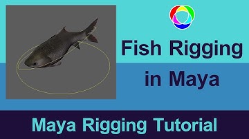 Fish Rigging - Maya Rigging Tutorial for the beginners. Creature Rigging.