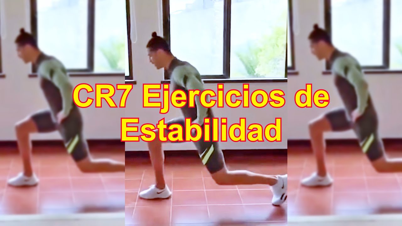 12 Cristiano Ronaldo Ejercisios para la Estabilidad/Rapidez/Salto Alto Tutorial