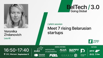 Meet 7 rising Belarusian startups: Lea AI, Veronika Zhdanovich – Founder / BelTech 3.0