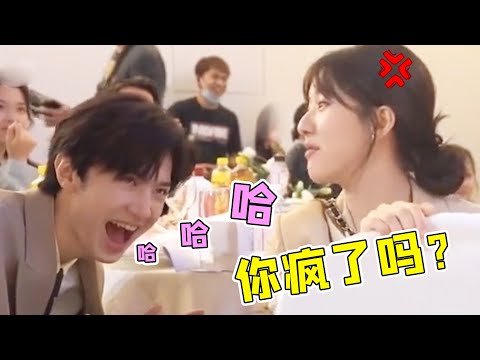 陈哲远片场太欢乐，惊悚笑声吓坏露思，网友，这声音是人的？#陈哲远# #赵露思# #马伯骞#