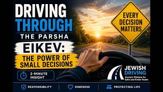 Driving Through the Parsha – Eikev | A 2-Minute Torah Reflection for Safer Driving
