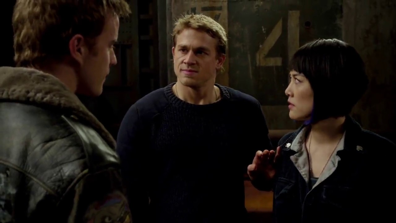 Pcafic Rim Fight Btween Raleigh and Chuck Hansen