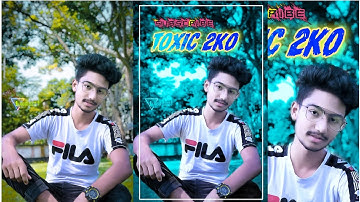 Snapseed - Just 2 Step Cyan Blue Effect 🔥 | Snapseed Amazing Editing Tricks -