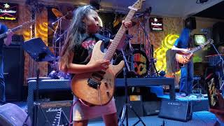 Burn - Deep Purple  Petty Vimolwan Saisathit Cover  #sweatrock #PettyRock   #น้องเพชร #guitarkids