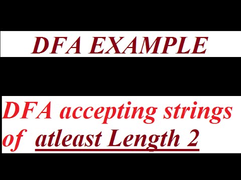 DFA which accepts