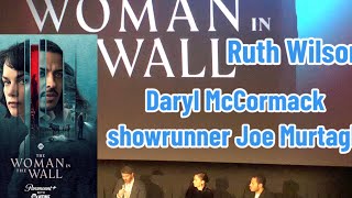 RUTH WILSON Daryl McCormack showrunner Joe Murtagh at New York premiere of THE WOMAN IN THE WALL