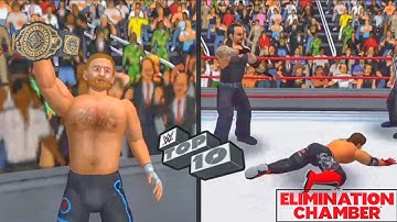 WR3D 2K20: Top 10 Elimination chamber moments
