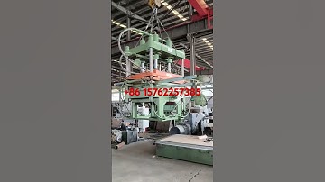 Two working layers rubber floor tiles vulcanizing press delivery