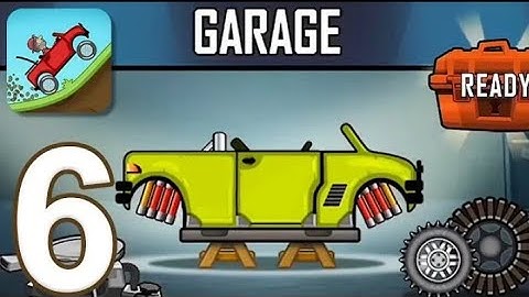 Hill Climb Racing - Gameplay Walkthrough Part 6 - Garage (iOS, Android)