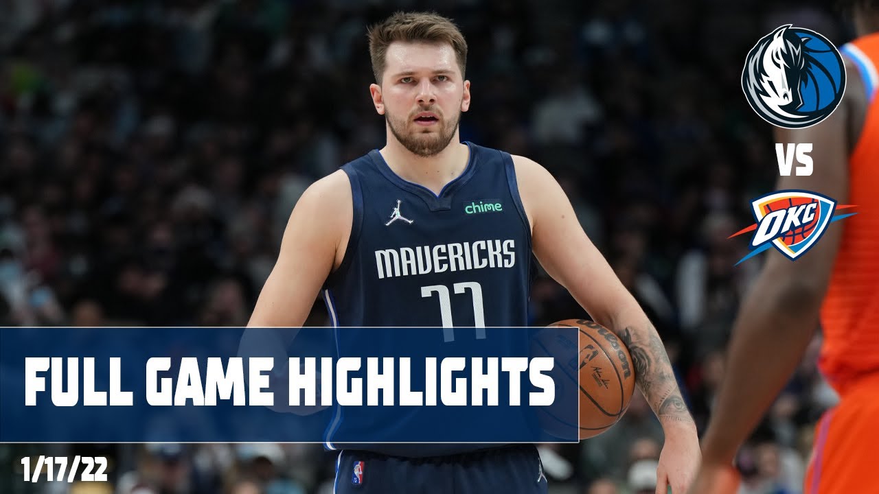 Luka Doncic (20 points, triple-double) Highlights vs. OKC Thunder - YouTube