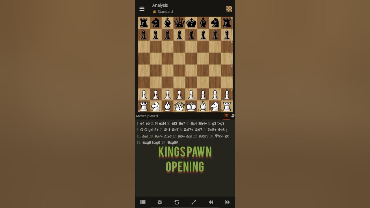 King's Gambit Accepted: Cunningham, Bertin Gambit - Chess Openings 