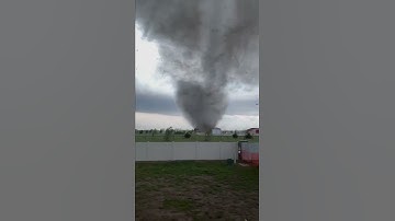 Tornado in Andover, Kansas Destroys House