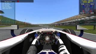rFactor 2 F1 Rev limiter test :)