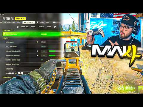 the *NEW* BEST SETTINGS in Modern Warfare 4! 🎮👑
