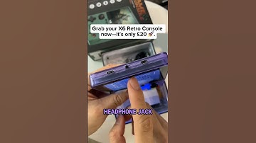 Flash sale alert: grab the x6 game console! #retrogaming #gameconsole