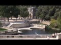 Jardin de la Fontaine  Nimes - France HD