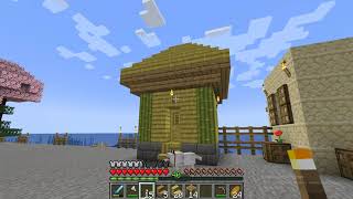 Построил дом для жителей из бамбука.
