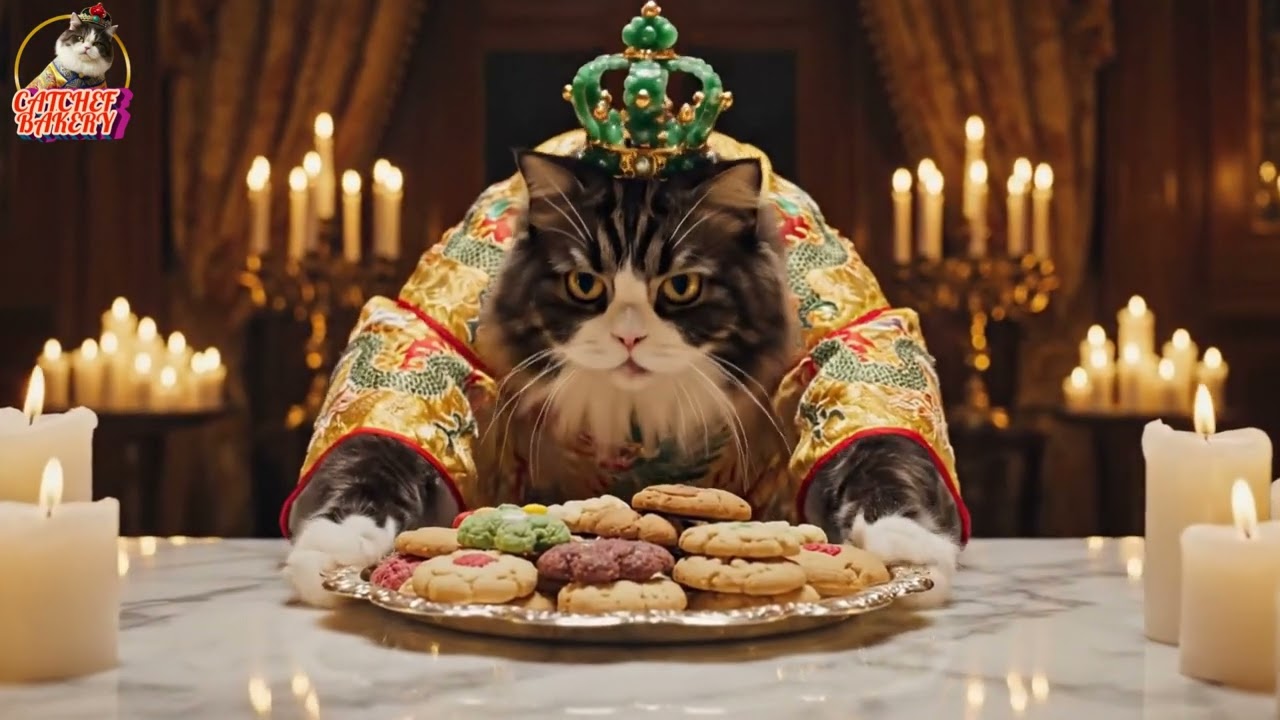 Royal Cat Crafts Elegant Holiday Cookie Cutouts | Catchef Bakery