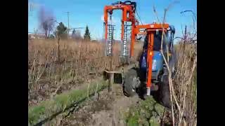 Rinieri CPL Pre-Prunner on New Holland T4040