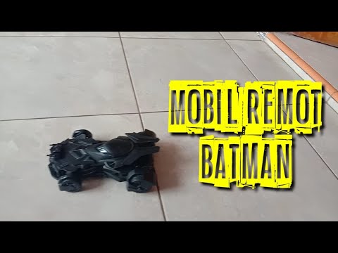 Mobil RC Batman Mobil remot batman dgn warna hitam dop Mobil bisa maju mundur dan belok kanan dan ki. 