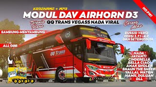 SHARE❗KD BASURI MODUL DAV D3 QQ TRANS VEGASS😎🤙NOPW FULL NADA VIRAL! EMANG BIKIN CANDU || BUSSID V4.2