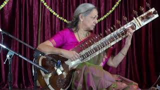 Aalap and Jod Jhala Raga Bageshri by Smt Jyoti Thakar on Sitar