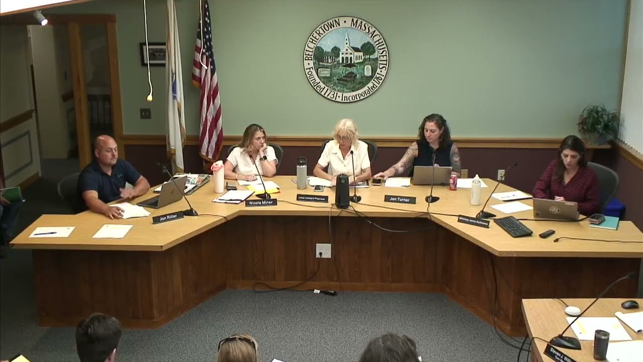 Belchertown Select Board - September 2, 2025