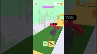 Dino Run 3D Transform All Levels Gameplay | Kids Game | Android Games, Ios games #shorts screenshot 3