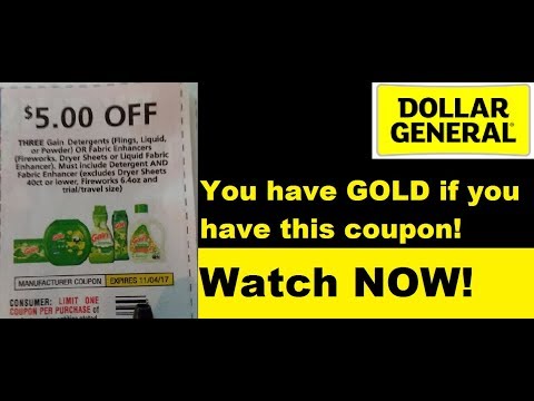 DEAD DEAL-Only working at some locations@Dollar General $5/3 Gain–Don’t Miss This! Instant Savings!