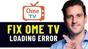 HOW TO FIX OME TV LOADING SCREEN OR LOADING ERROR 2025! (EASY FIX)