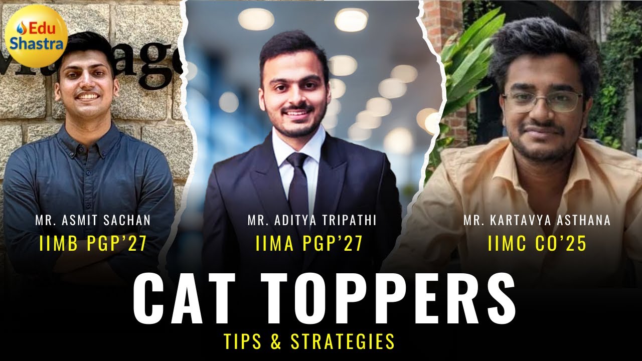 ⁣CAT Preparation Tips from CAT Toppers, CAT 2025, CAT 2026