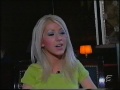 christina aguilera interviews on spanish tv