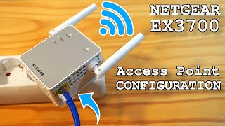 medier følgeslutning uddrag NETGEAR EX3700 Wi-Fi Extender • Access point configuration - YouTube