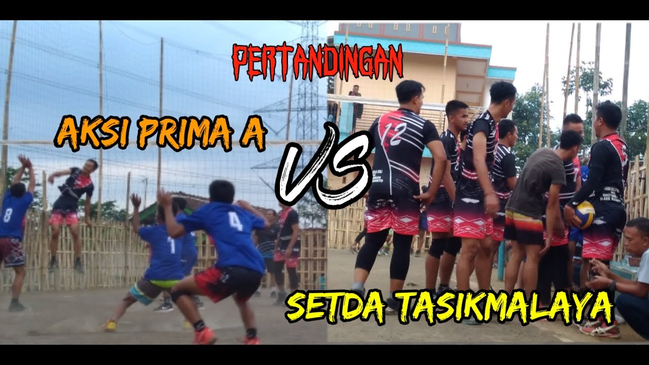 PERTANDINGAN VOLI SETDA TASIKMALAYA VS AKSI PRIMA A | TOUR 2020