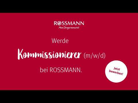 Werde Kommissionierer bei ROSSMANN - Werde Kommissionierer bei ROSSMANN