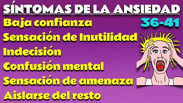 ¿Es la confusión un síntoma de ansiedad?