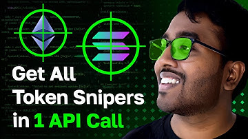 Get All Token Snipers in 1 API Call on  Solana & EVM - Full Tutorial