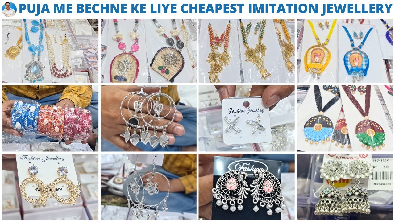 Kolkata Wholesale Jewellery Hub | Imitation & Terracotta Cheapest Deals | Earrings, Jhumka & More
