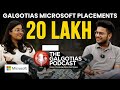 Microsoft Placement 2025 at Galgotias University | ₹20 Lakh Package Success Story