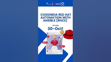 Learn Red Hat Automation with Ansible (RHCE) by COSSINDIA | #redhattraining #RHCE #linuxtraining