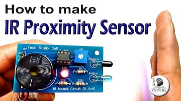 IR Proximity Sensor / Obstacle Detector circuit on PCB | LM358 Op-Amp
