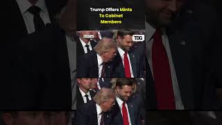 Trump Offers Mints To Cabinet Members During Lindsey Graham Funeral