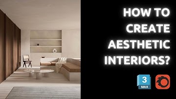 How to create Aesthetic Interiors in 3Ds Max | 01 Geometry