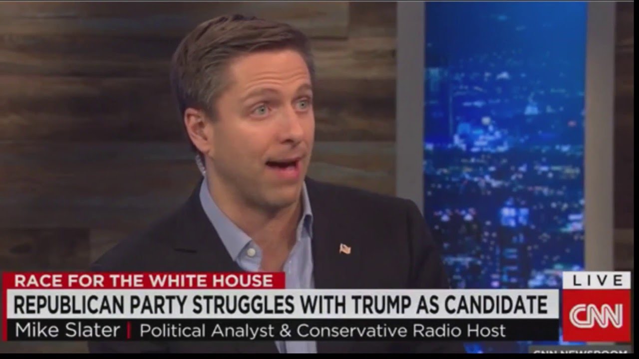 Mike Slater on CNN talking Trump, Cruz and the GOP