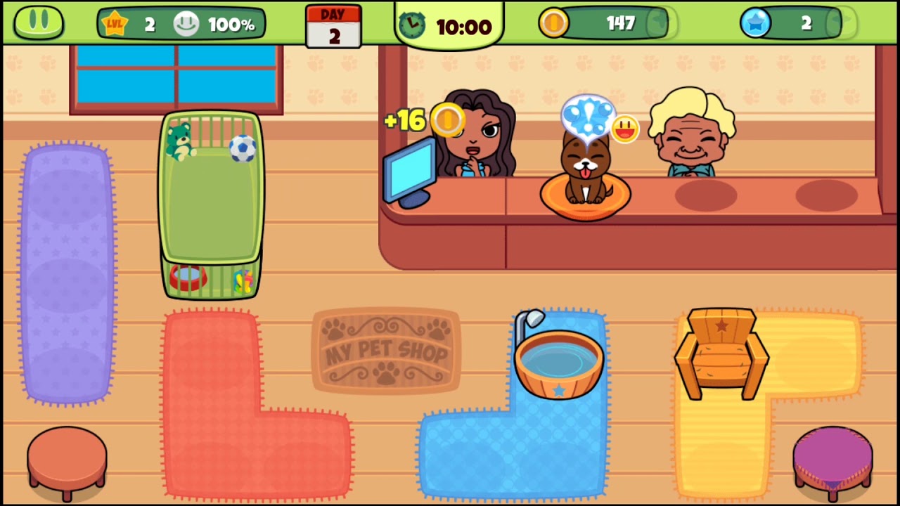 My Virtual Pet Shop Cute Animal Care Game Learn and Play Games Talent Kids YouTube