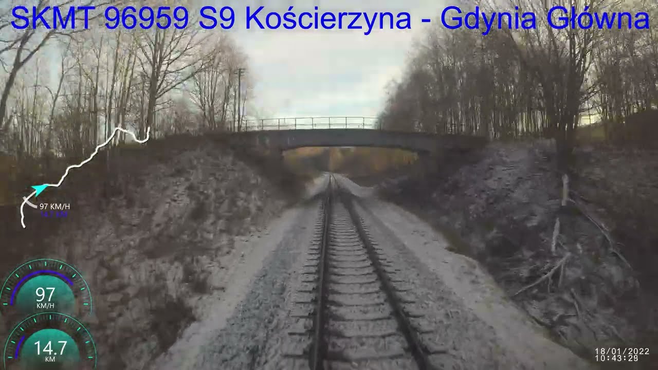 Kościerzyna - Lotnisko - Gdańsk Strzyża SA136-014 [CabView 4k]