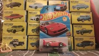 Unboxing a new casting from Hot Wheels. It's the 1988 Ferrari F40 Competizione. New for 2025.
