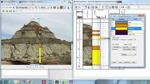 Outcrop logging with DigitCore