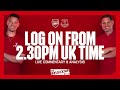 LIVE | Premier League: Arsenal vs Everton | The Breakdown Live